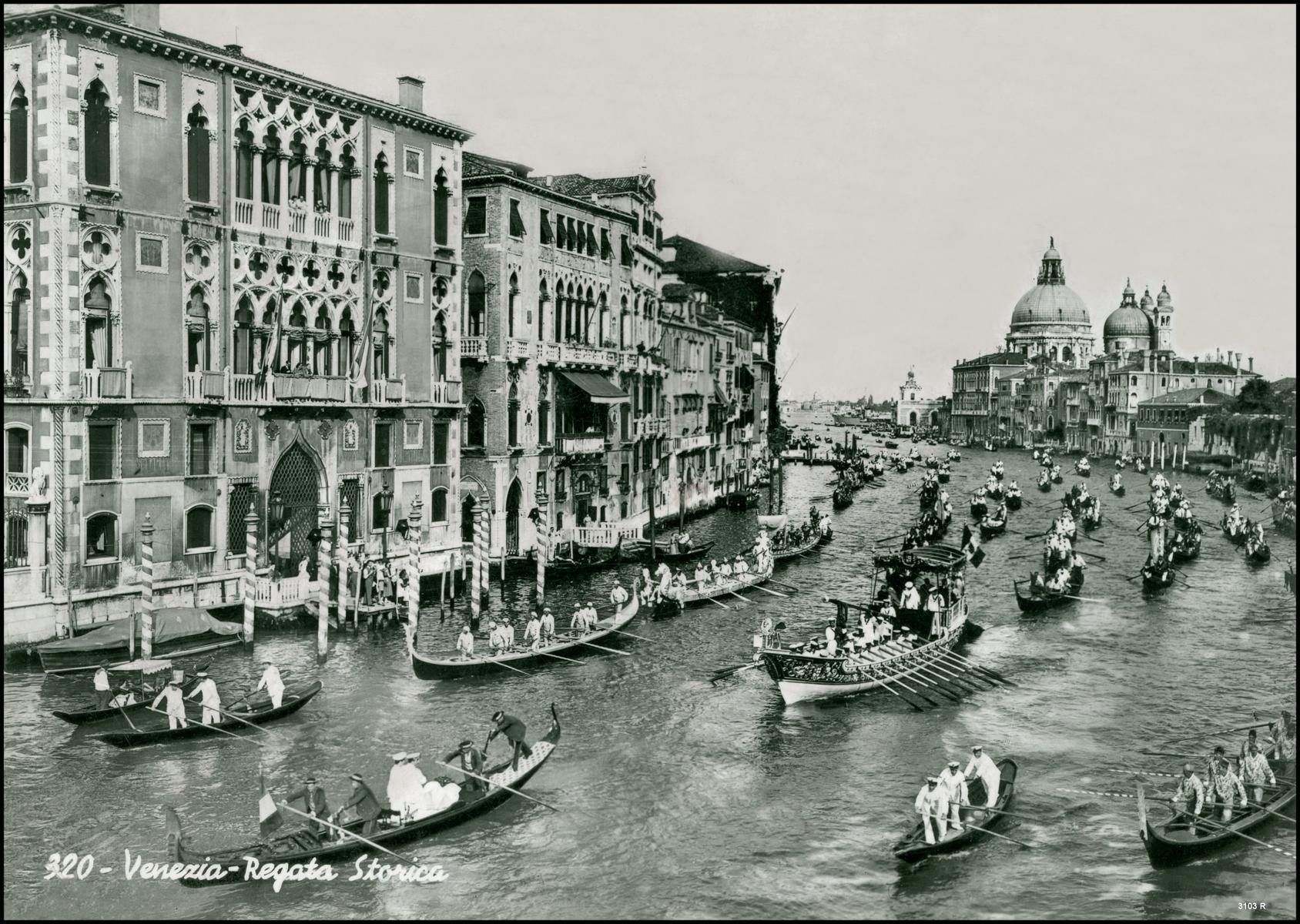historische Regata Storica in Venedig
