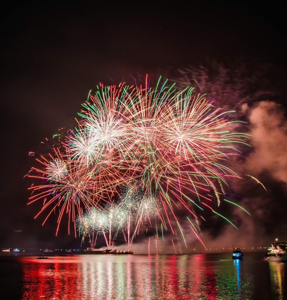 Silvester 2023 in Venedig - Feuerwerk in der Lagunenstadt