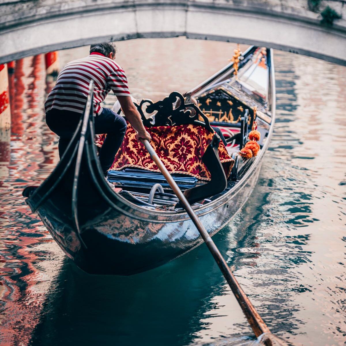 Gondola rides in Venice are a popular and romantic way to explore the city's picturesque canals, offering stunning views of Venice's architecture and atmosphere.