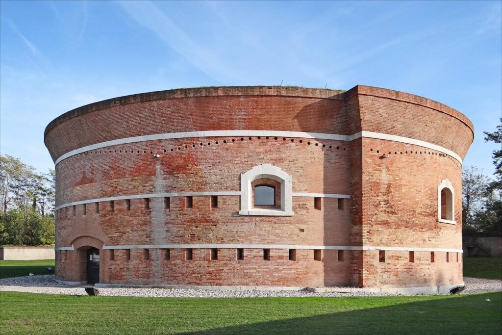 Fort auf Sant'Erasmo in der venezianischen Lagune