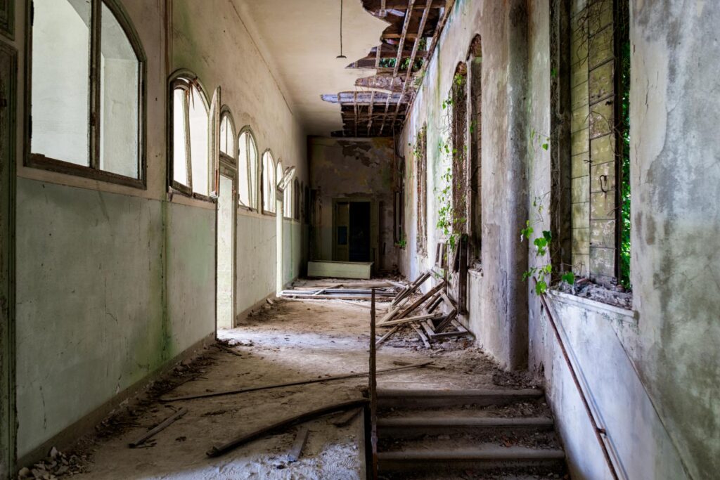 Insel Poveglia bei Venedig