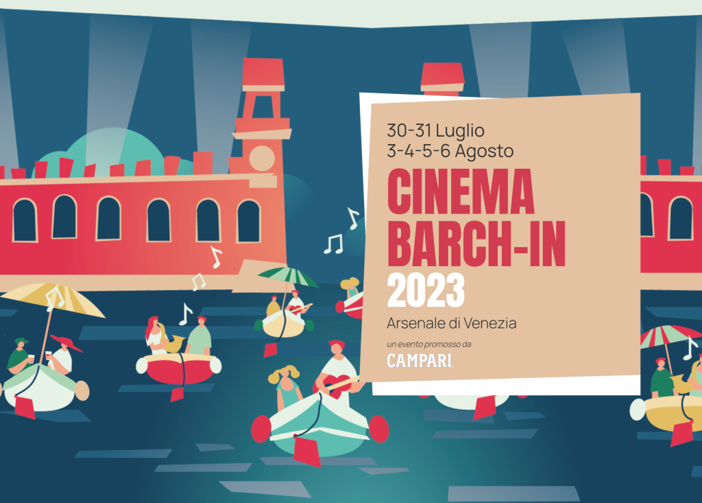 Cinema Barch-in in Venedig im August