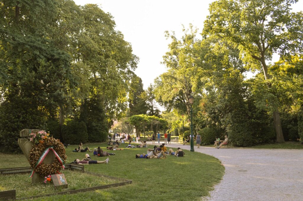 Giardini di Castello, eine der vielen Grünflächen in Venedig