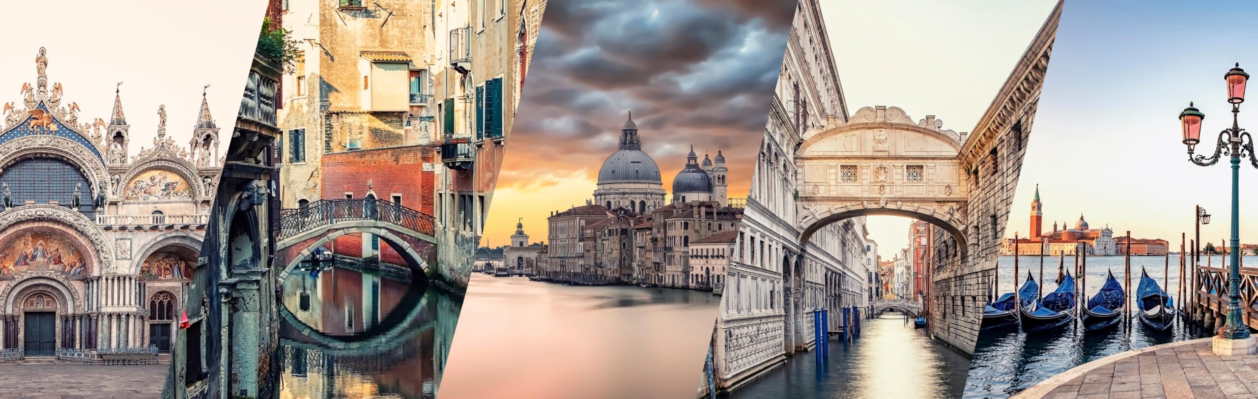 Venedig, Markusdom, Canal Grande, Santa Maria della Salute, Seufzerbrücke, San Giorgio Maggiore