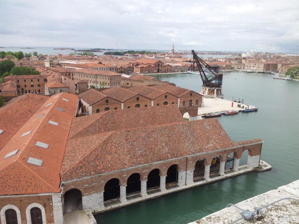 Location der Arsenale Water Show 2025: Casanova una storia d'amore.
