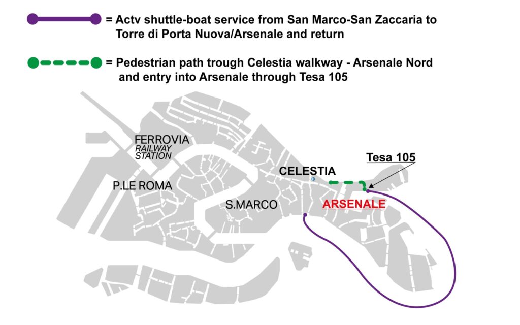 2025 arsenale water show giacomo una storia d'amore Fahrplan